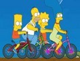 Simpsons Bike Race