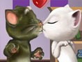 Tom Katze Küssen